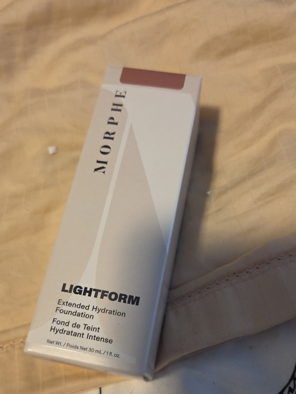 Morphe Lightform Extended Hydration Foundation — NIB SEALED TAN 18W